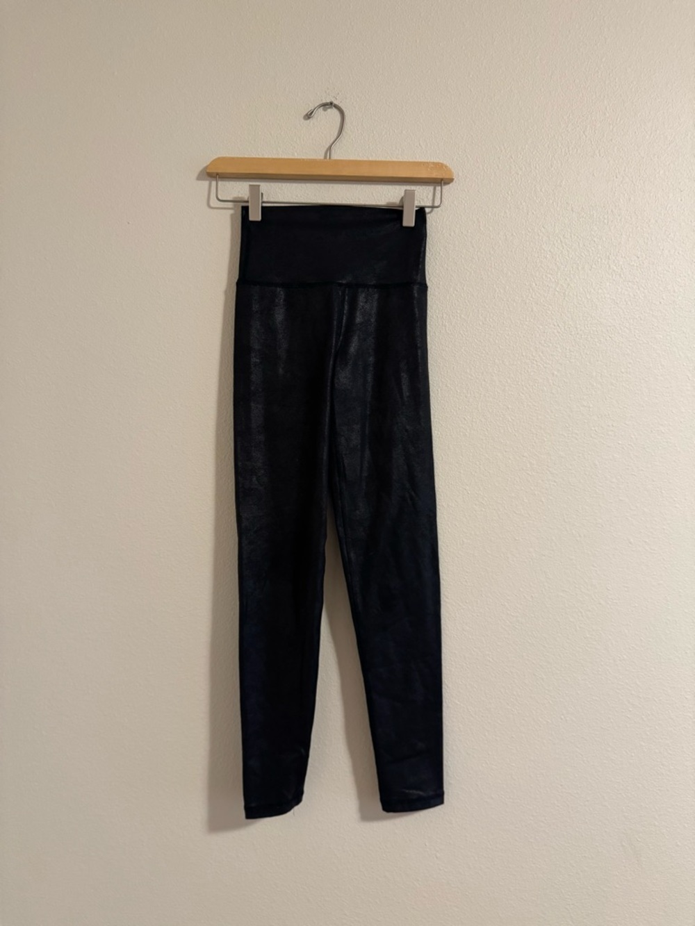 aerie Black Shimmer High-Rise Leggings